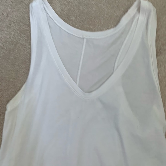 Lululemon Tank Top White Size 6 - Picture 2 of 3
